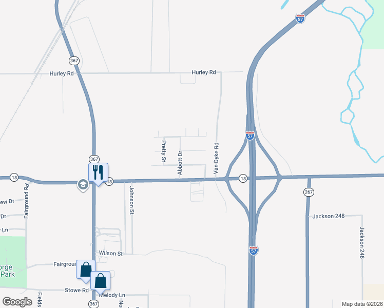map of restaurants, bars, coffee shops, grocery stores, and more near 3112 Lax Street in Newport