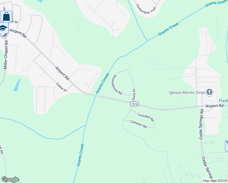 map of restaurants, bars, coffee shops, grocery stores, and more near 114 Stoneybrook Road in Salisbury