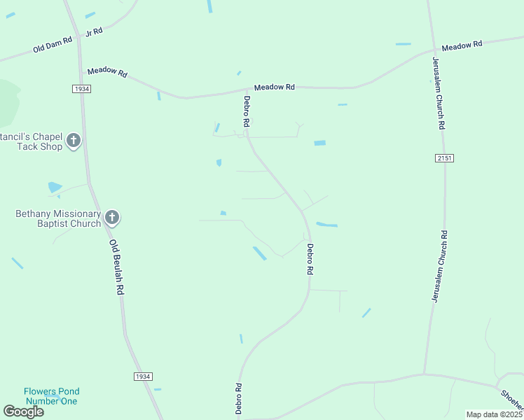 map of restaurants, bars, coffee shops, grocery stores, and more near 97 Blande Drive in Kenly