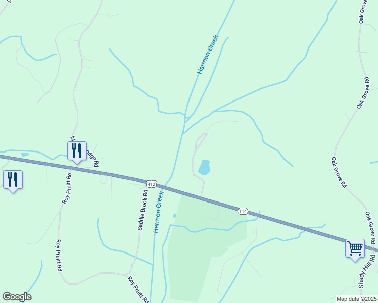 map of restaurants, bars, coffee shops, grocery stores, and more near 185 Hidden Valley Circle in Lexington