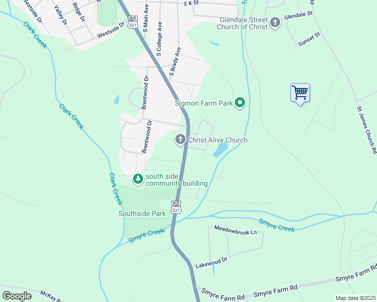 map of restaurants, bars, coffee shops, grocery stores, and more near 401 Cardinal Drive in Newton