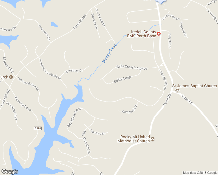 map of restaurants, bars, coffee shops, grocery stores, and more near 185 Belfry Loop in Mooresville