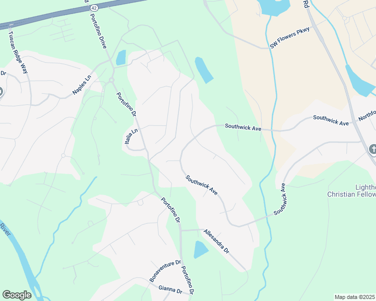 map of restaurants, bars, coffee shops, grocery stores, and more near 689 Southwick Avenue in Clayton