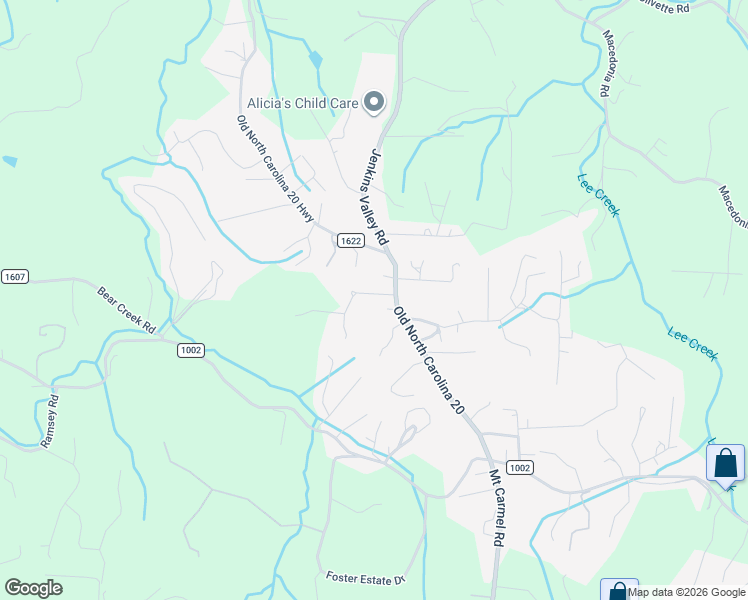 map of restaurants, bars, coffee shops, grocery stores, and more near 12 Hickory Drive in Asheville