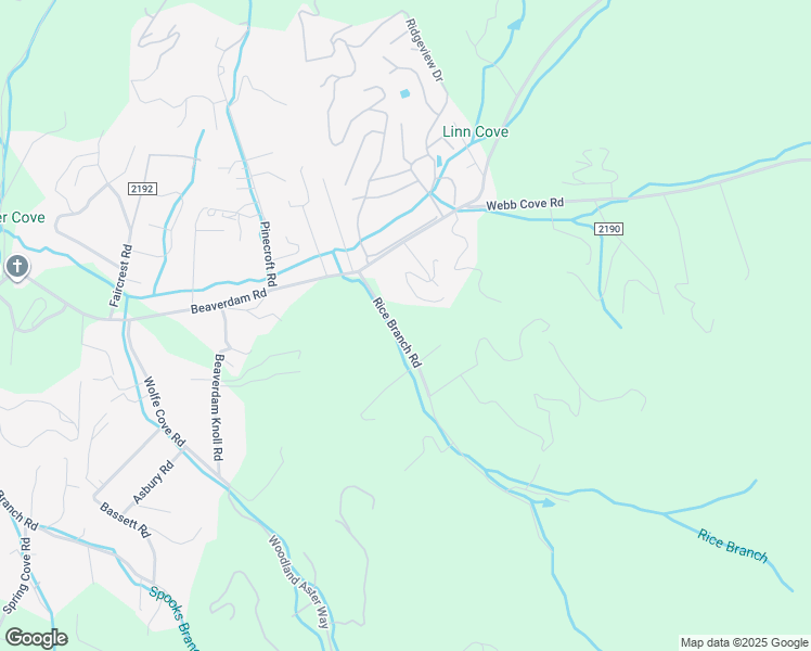 map of restaurants, bars, coffee shops, grocery stores, and more near 29 Rice Branch Road in Asheville