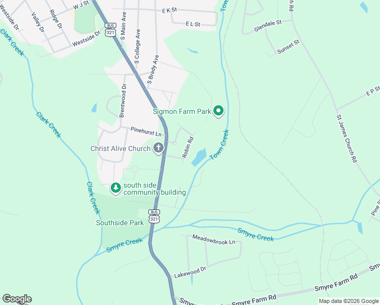 map of restaurants, bars, coffee shops, grocery stores, and more near 1521 Robin Rd in Newton