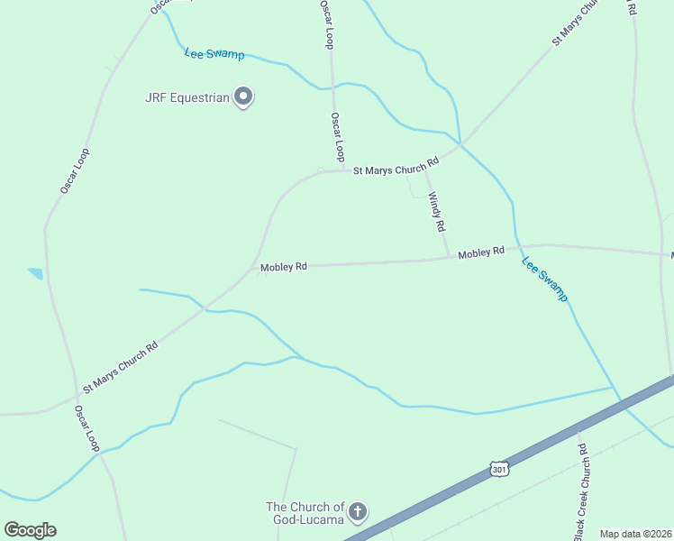 map of restaurants, bars, coffee shops, grocery stores, and more near 7069 Mobley Road in Lucama