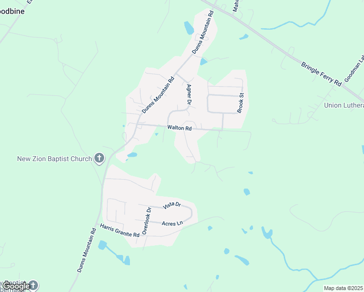 map of restaurants, bars, coffee shops, grocery stores, and more near 1070 Walton Place in Salisbury