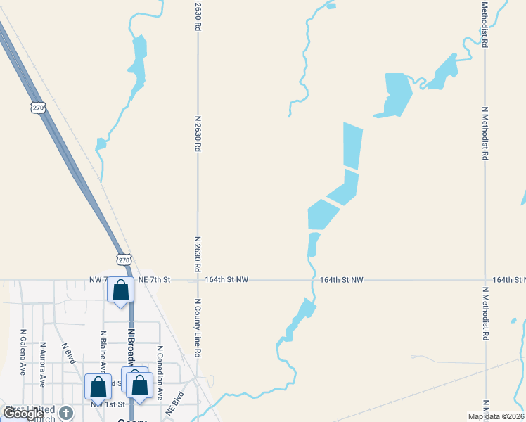 map of restaurants, bars, coffee shops, grocery stores, and more near in Geary