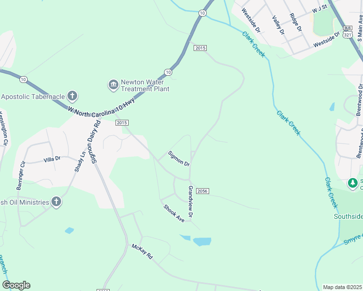 map of restaurants, bars, coffee shops, grocery stores, and more near 1633 Fulbright Drive in Newton