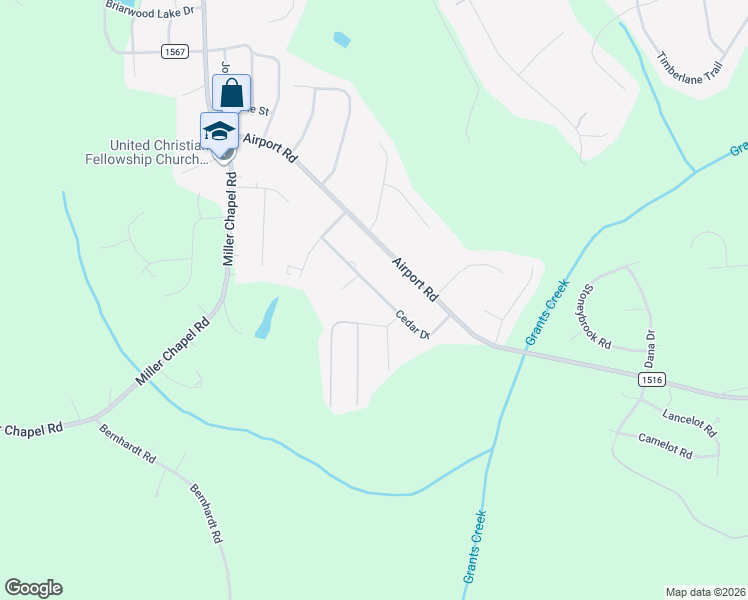 map of restaurants, bars, coffee shops, grocery stores, and more near 114 Cedar Drive in Salisbury