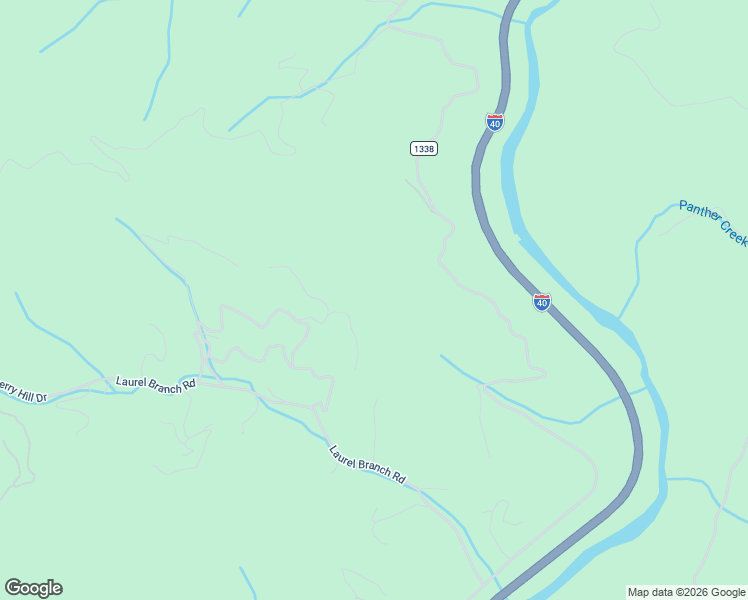 map of restaurants, bars, coffee shops, grocery stores, and more near 143 Mopey Maple Road in Waynesville