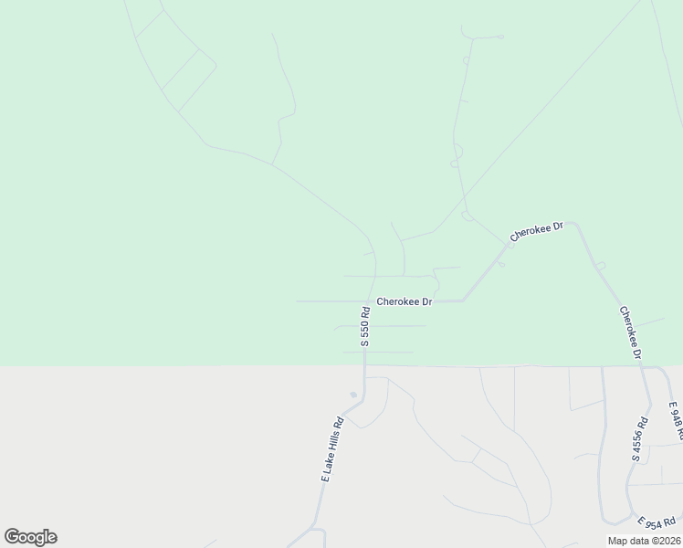 map of restaurants, bars, coffee shops, grocery stores, and more near 21854 East 947 Road in Vian