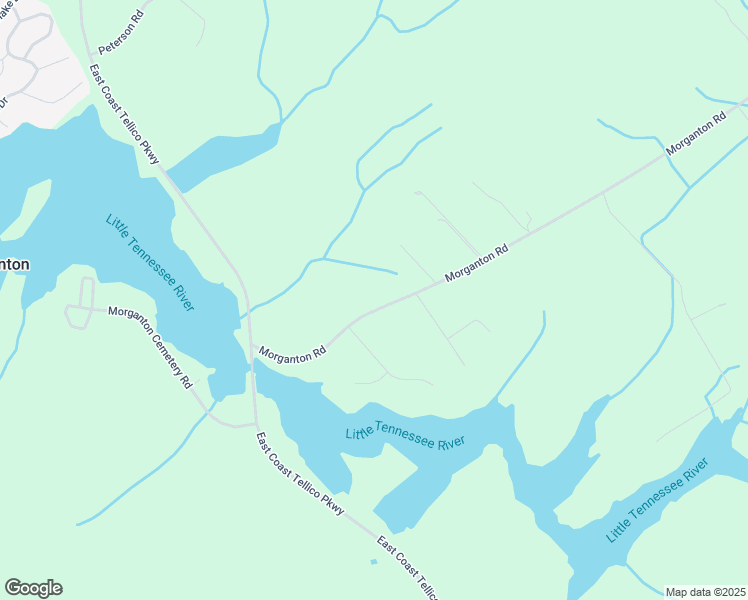 map of restaurants, bars, coffee shops, grocery stores, and more near 111 Morganton Cove in Greenback