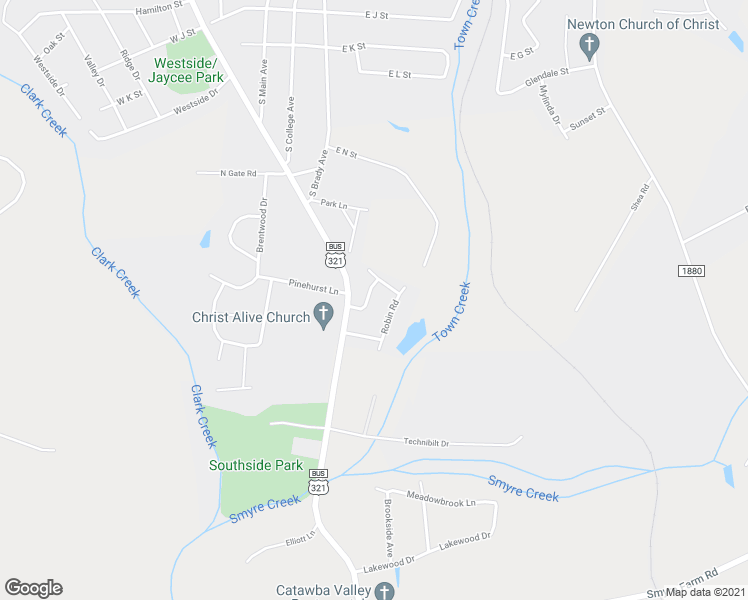 map of restaurants, bars, coffee shops, grocery stores, and more near 1517 Meadowbrook Acres in Newton