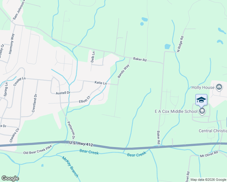 map of restaurants, bars, coffee shops, grocery stores, and more near 840 Rands Way in Columbia