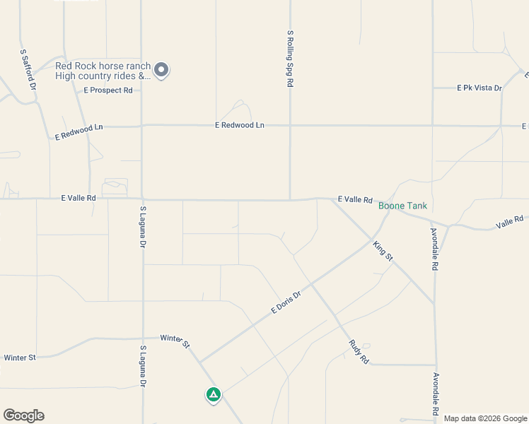 map of restaurants, bars, coffee shops, grocery stores, and more near 2388 Valle Road in Williams
