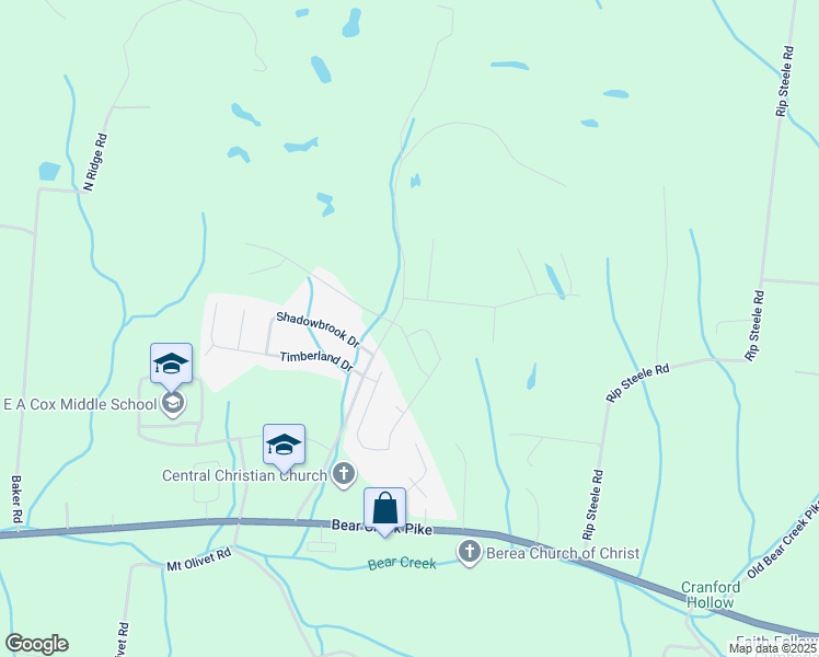 map of restaurants, bars, coffee shops, grocery stores, and more near 776 Prominence Road in Columbia