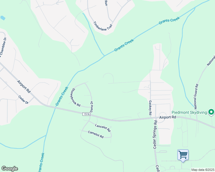 map of restaurants, bars, coffee shops, grocery stores, and more near 1351 Rachel Lane in Salisbury
