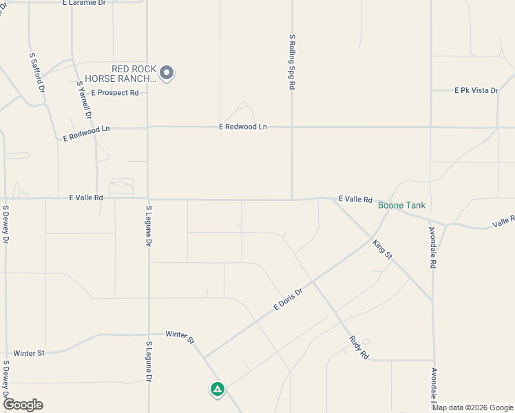 map of restaurants, bars, coffee shops, grocery stores, and more near 2388 Valle Road in Williams