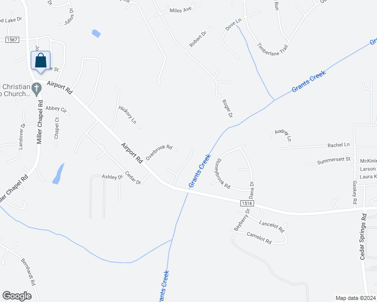 map of restaurants, bars, coffee shops, grocery stores, and more near 291 Village Creek Way in Salisbury