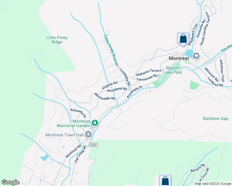 map of restaurants, bars, coffee shops, grocery stores, and more near 191 Mississippi Road in Black Mountain