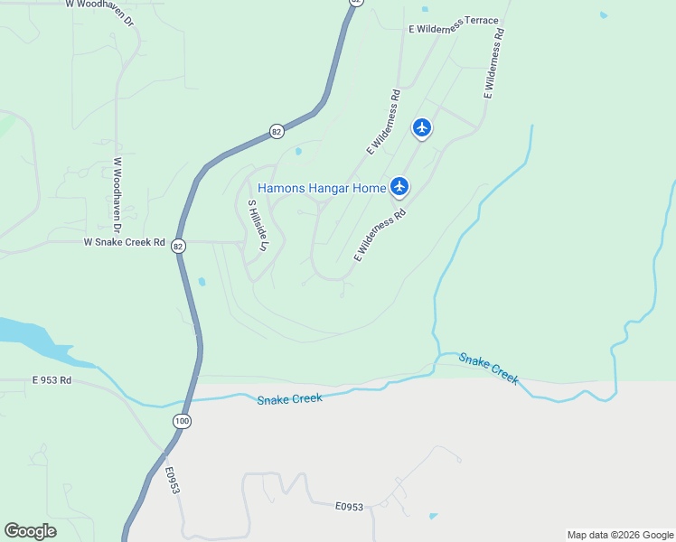 map of restaurants, bars, coffee shops, grocery stores, and more near 19101 East Wilderness Road in Cookson