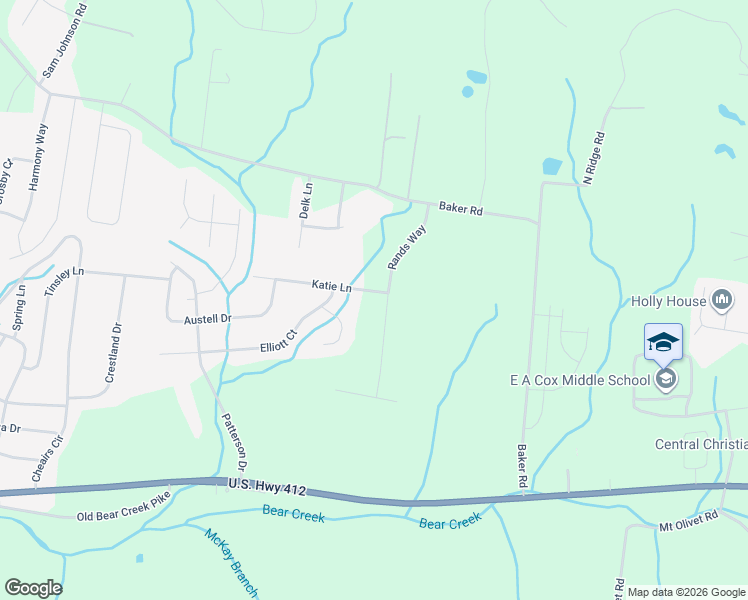 map of restaurants, bars, coffee shops, grocery stores, and more near 840 Rands Way in Columbia