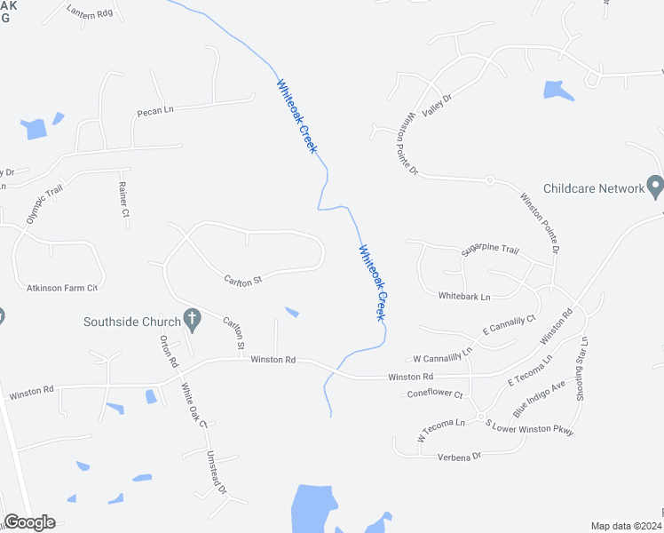 map of restaurants, bars, coffee shops, grocery stores, and more near 947 Carlton Street in Clayton