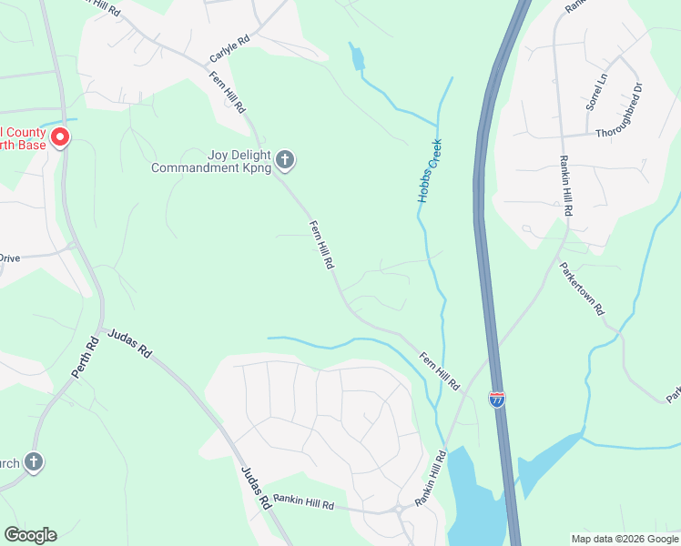map of restaurants, bars, coffee shops, grocery stores, and more near 228 Fern Hill Road in Troutman