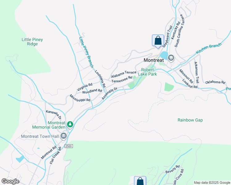 map of restaurants, bars, coffee shops, grocery stores, and more near 173 Texas Road Extension in Black Mountain