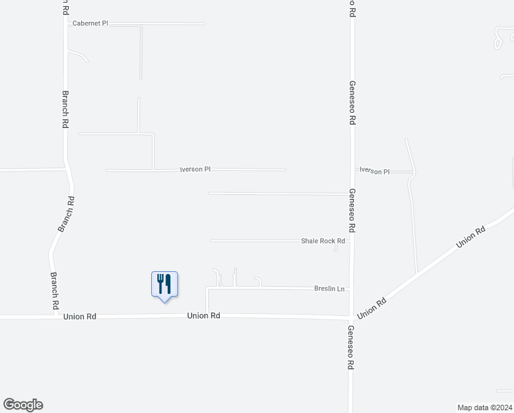 map of restaurants, bars, coffee shops, grocery stores, and more near 7165 Iverson Place in Paso Robles