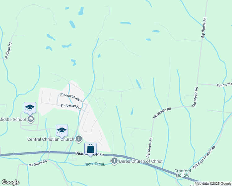 map of restaurants, bars, coffee shops, grocery stores, and more near 812 Foxdale Drive in Columbia