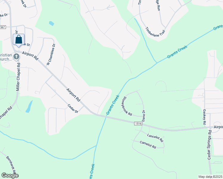map of restaurants, bars, coffee shops, grocery stores, and more near 306 Village Creek Way in Salisbury