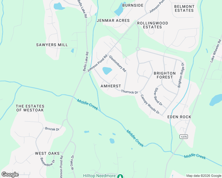 map of restaurants, bars, coffee shops, grocery stores, and more near 2721 Thurrock Drive in Apex
