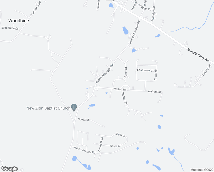 map of restaurants, bars, coffee shops, grocery stores, and more near 205 Walton Road in Salisbury