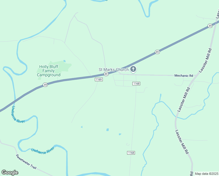 map of restaurants, bars, coffee shops, grocery stores, and more near 3087 Trotter Road in Asheboro