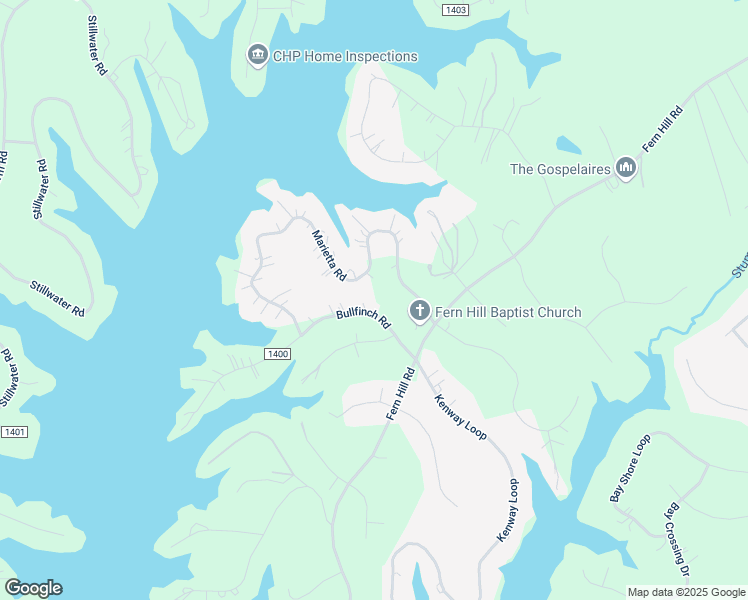 map of restaurants, bars, coffee shops, grocery stores, and more near 138 Bullfinch Road in Mooresville