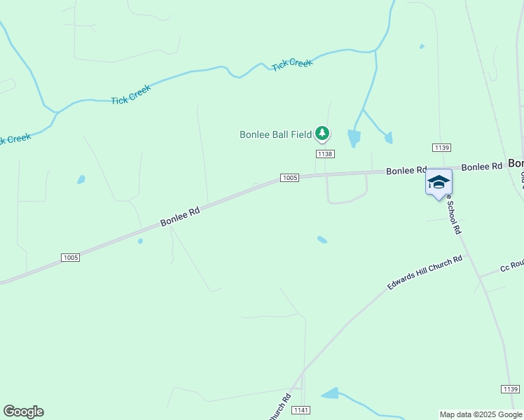 map of restaurants, bars, coffee shops, grocery stores, and more near 985 Bonlee Road in Siler City