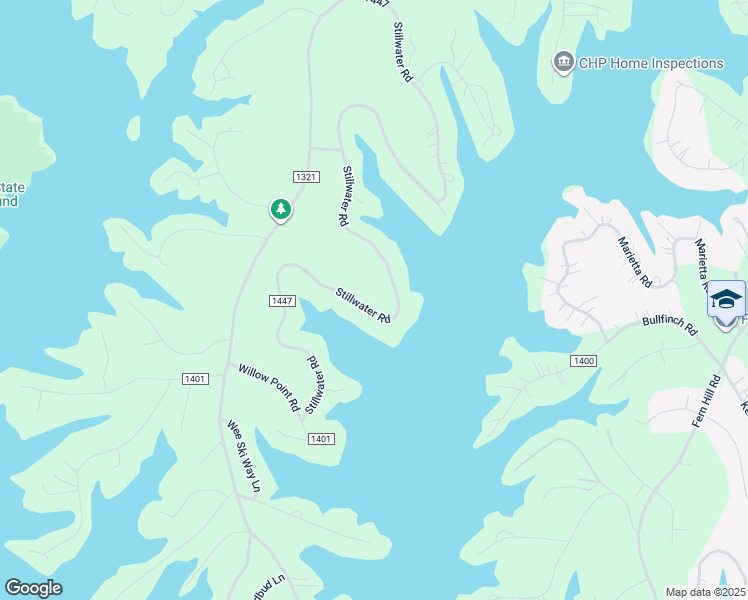 map of restaurants, bars, coffee shops, grocery stores, and more near 504 Stillwater Road in Troutman