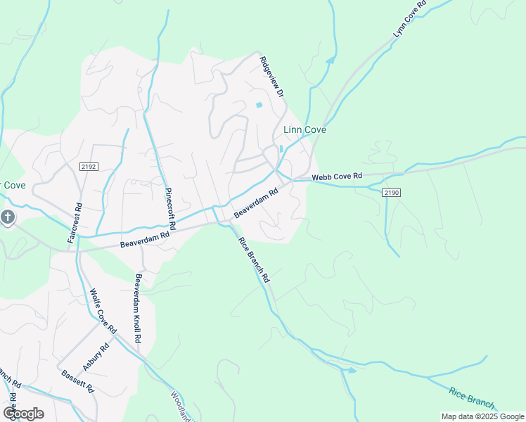 map of restaurants, bars, coffee shops, grocery stores, and more near 1005 Pine Ridge Road in Asheville