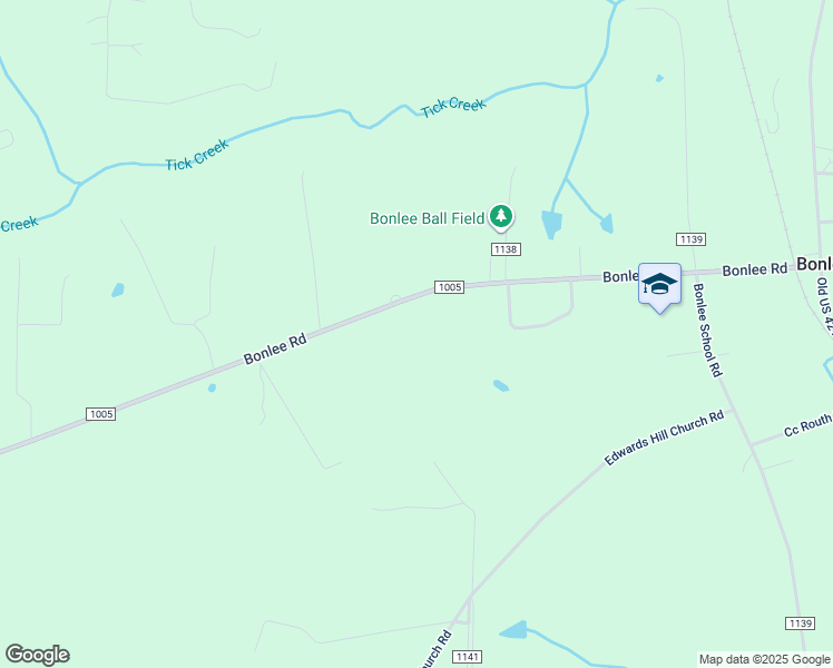 map of restaurants, bars, coffee shops, grocery stores, and more near 985 Bonlee Road in Siler City