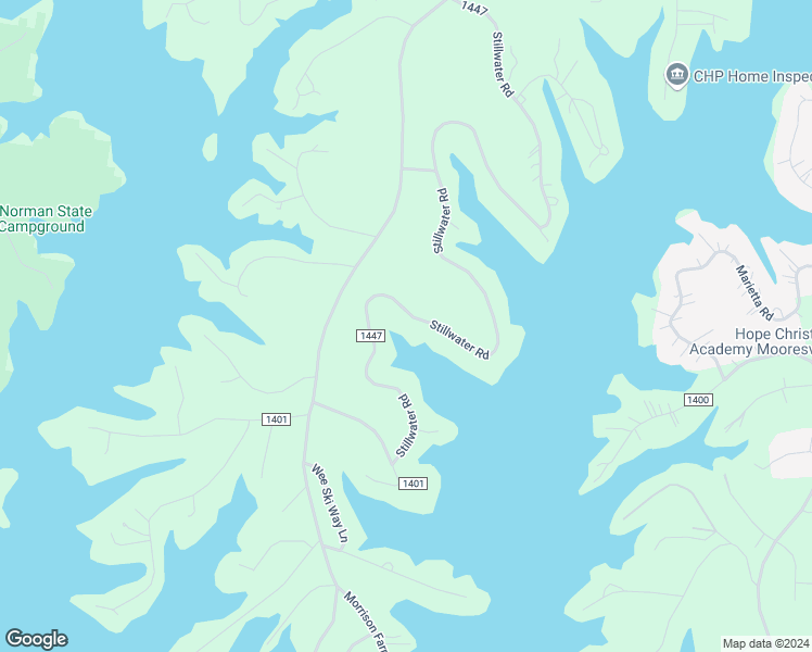 map of restaurants, bars, coffee shops, grocery stores, and more near 543 Stillwater Road in Troutman
