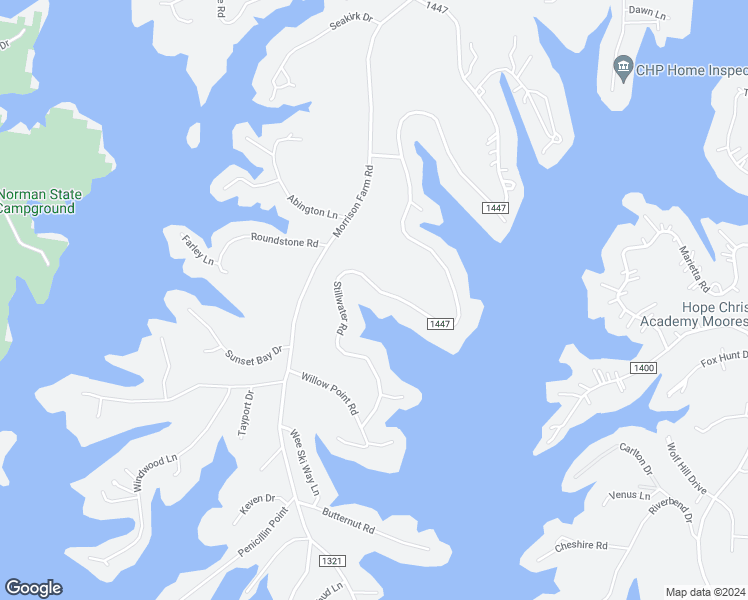 map of restaurants, bars, coffee shops, grocery stores, and more near 543 Stillwater Road in Troutman