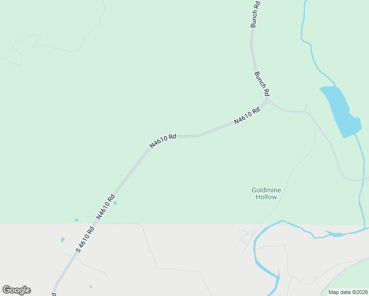 map of restaurants, bars, coffee shops, grocery stores, and more near 94691 South 4637 Road in Bunch