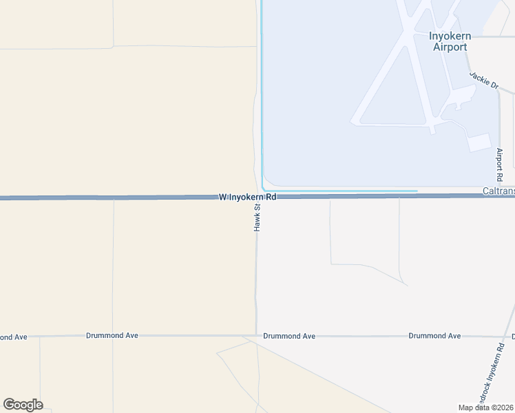 map of restaurants, bars, coffee shops, grocery stores, and more near Hawk Street in Inyokern