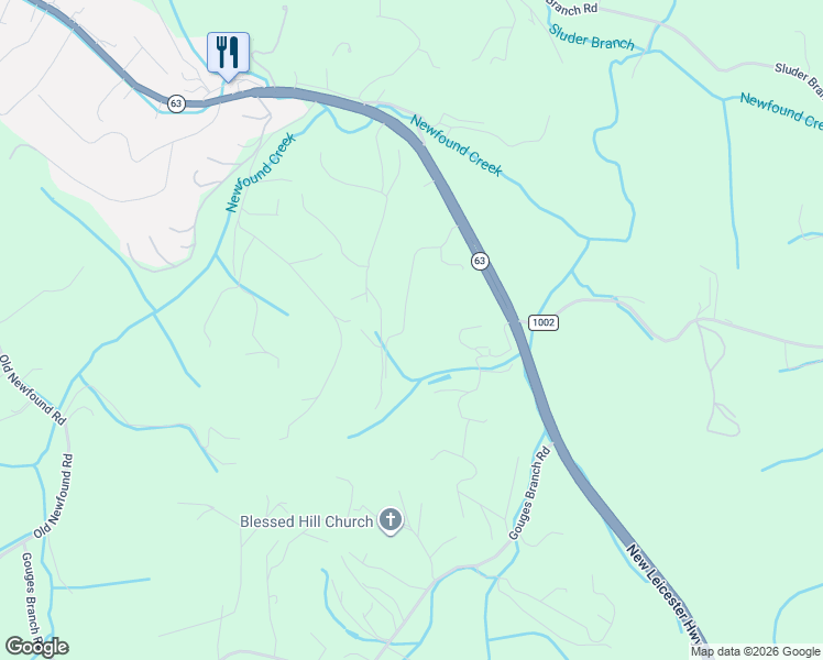 map of restaurants, bars, coffee shops, grocery stores, and more near 60 Mountain Shadows Drive in Leicester
