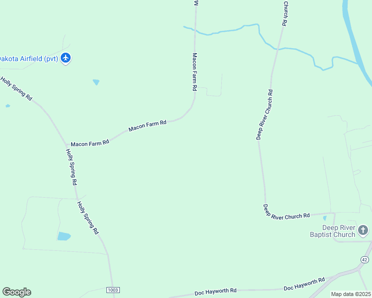 map of restaurants, bars, coffee shops, grocery stores, and more near 3463 Macon Farm Road in Ramseur