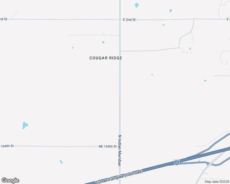 map of restaurants, bars, coffee shops, grocery stores, and more near 16401-17635 North Indian Meridian Road in Luther