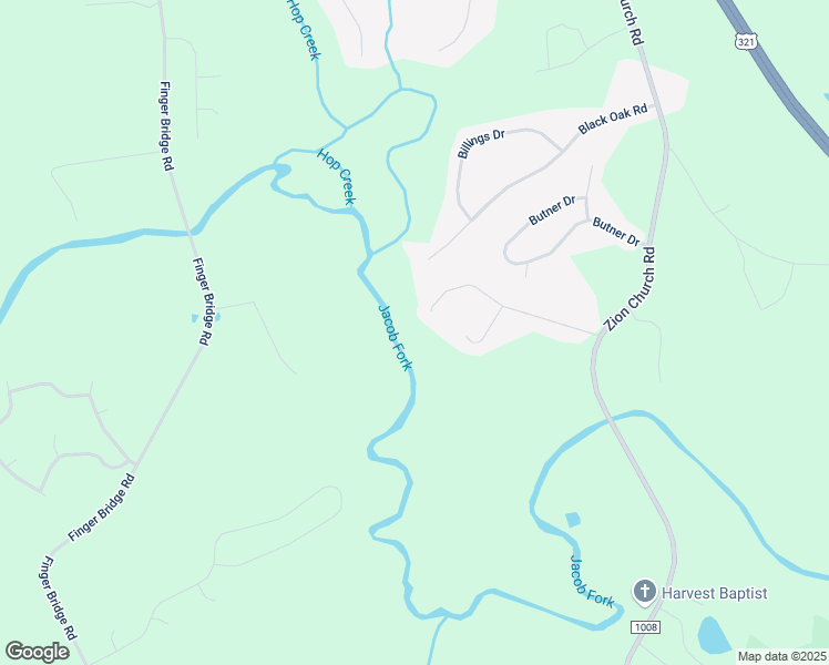 map of restaurants, bars, coffee shops, grocery stores, and more near 5005 Brickfield Street in Hickory